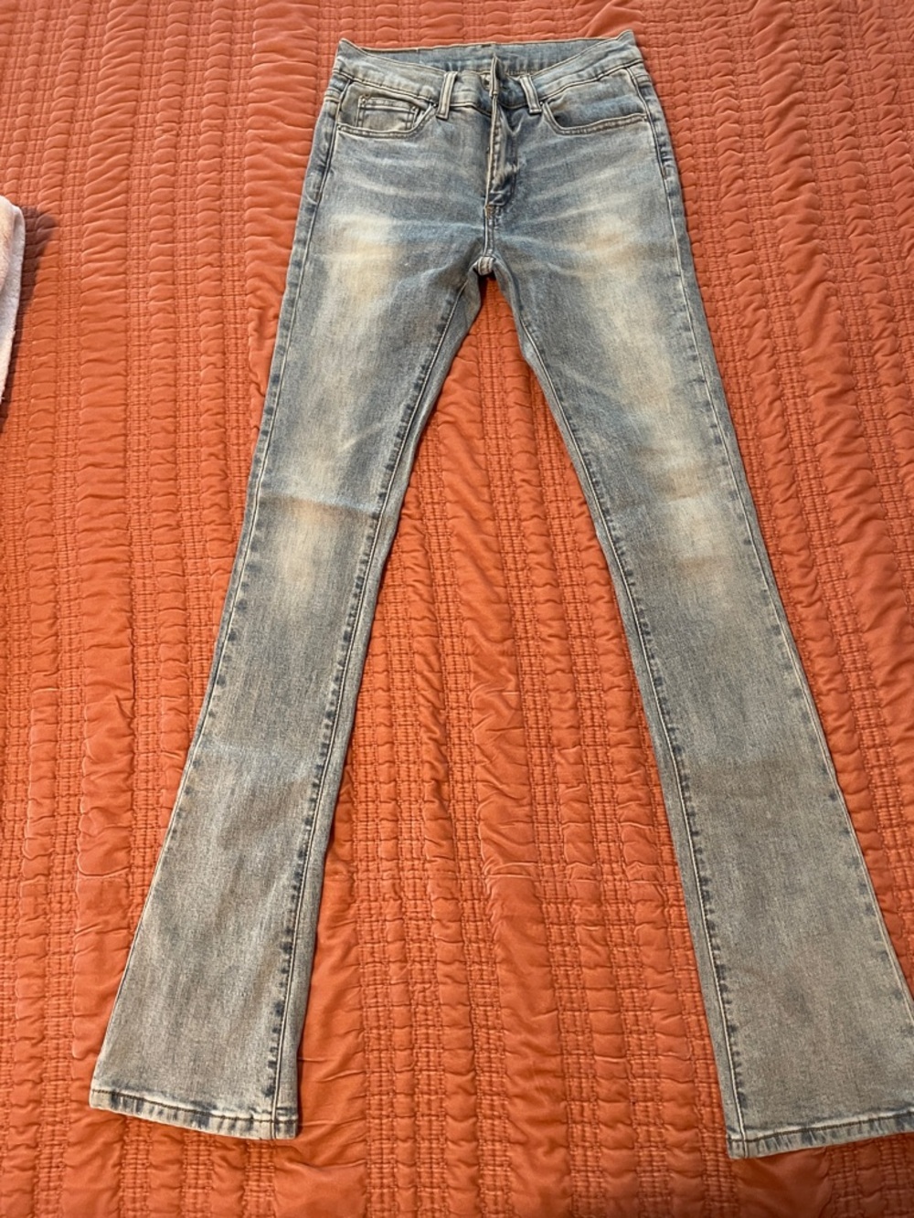 MNML Light Wash Flare Jeans